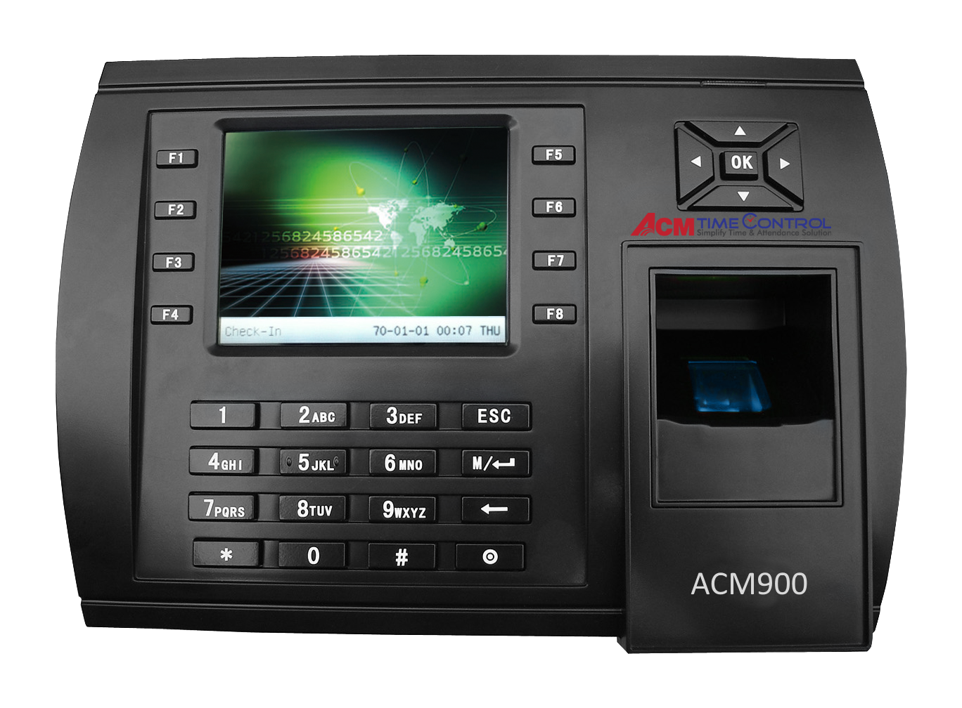 ACM900 Time Clock — ACM Time Control
